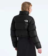 THE NORTH FACE Women's Nuptse Short Jacket Black - Gravity NYC